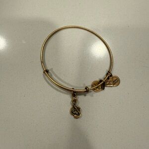 Alex & Ani Treble Clef Charm Bangle Bracelet